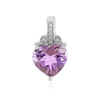 Pendentif en argent et Amétrine