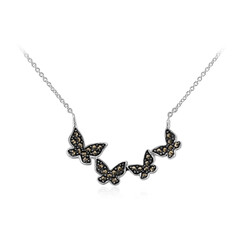 Collier en argent et Marcassite