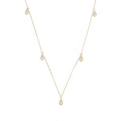 Collier en or et Diamant Flawless (G) (de Melo)