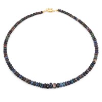 Collier en argent et Opale Mezezo