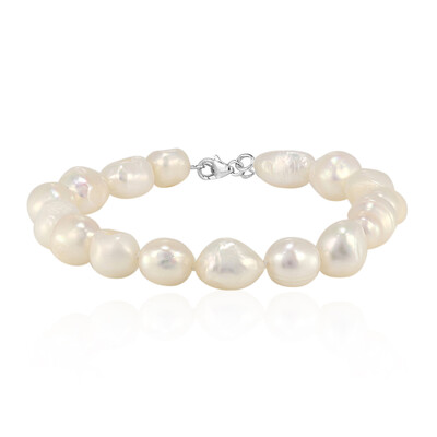 Bracelet en argent et Perle de culture d'eau douce (TPC)