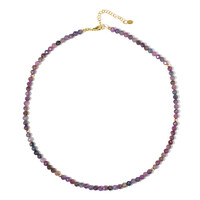 Collier en argent et Saphir