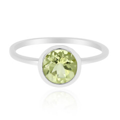 Bague en argent et Quartz de l'Ouro Verde