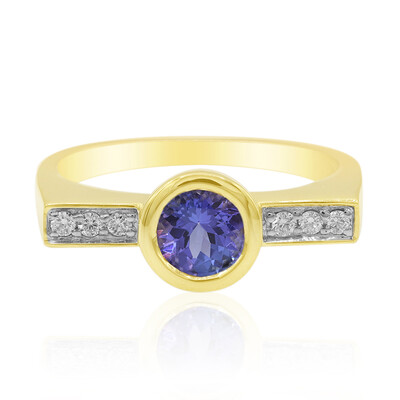 Bague en or et Tanzanite (de Melo)