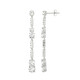 Boucles d'oreilles en argent et Topaze blanche (Adela Silber)