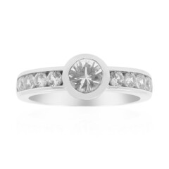 Bague en argent et Danburite