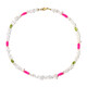 Collier en argent et Quartz blanc