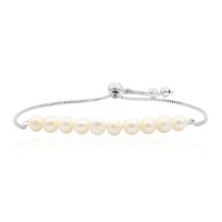 Bracelet en argent et Perle de culture d'eau douce