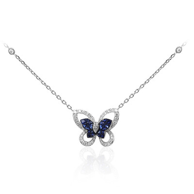Collier en or et Saphir bleu (Estée Collection)