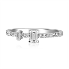 Bague en or et Diamant SI1 (H) (CIRARI)