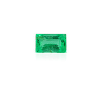  Emeraude de Zambie 0,073 ct (gemme et boîte de collection)