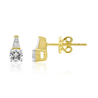 Boucles d'oreilles en or et Diamant SI1 (G)
