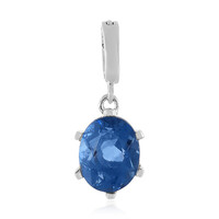 Pendentif en argent et Fluorite à couleur changeante