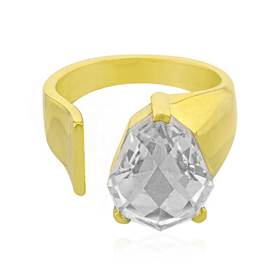 Bague en argent et Quartz blanc (TPC)