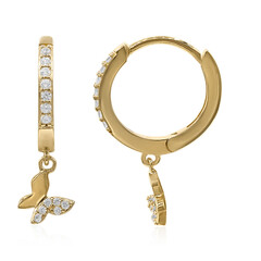 Boucles d'oreilles en argent et Zircon