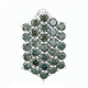 Pendentif en argent et Diamant fantaisie