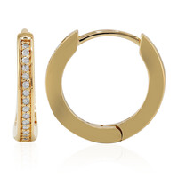 Boucles d'oreilles en argent et Diamant I3 (I)