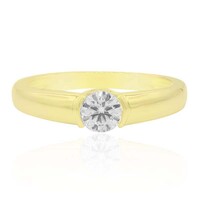 Bague en or et Diamant VVS1 (F)
