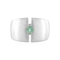 Bague en argent et Emeraude de Russie (de Melo)