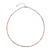 Collier en argent et Tourmaline