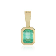 Pendentif en or et Emeraude de Colombie