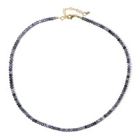 Collier en argent et Iolite de Madagascar