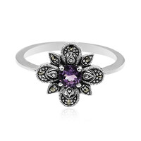Bague en argent et Améthyste