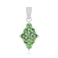 Pendentif en argent et Grenat de Merelani
