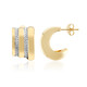 Boucles d'oreilles en argent et Diamant I3 (I)