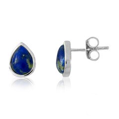 Boucles d'oreilles en argent et Lapis-Lazuli