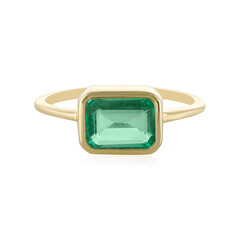 Bague en or et Emeraude de Russie