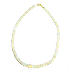 Collier en or et Opale Welo