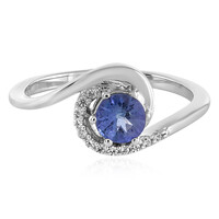 Bague en argent et Tanzanite