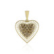 Pendentif en or et Diamant champagne I2 (Ornaments by de Melo)
