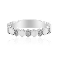 Bague en argent et Zircon