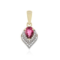 Pendentif en or et Tourmaline rose (Adela Gold)