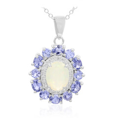 Collier en argent et Opale Welo
