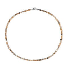 Collier en argent et Pierre de Lune