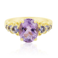 Bague en argent et Améthyste