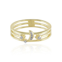 Bague en argent et Diamant I2 (I)