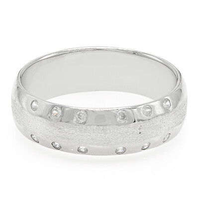 Bague en argent et Zircon