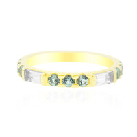 Bague en or et Tourmaline Paraïba du Nigeria
