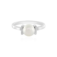 Bague en argent et Perle de culture d'eau douce