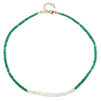Collier en argent et Opale Welo