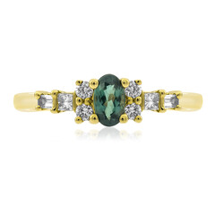 Bague en or et Alexandrite AAA du Brésil (CIRARI)