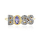 Bague en argent et Tanzanite (M de Luca)