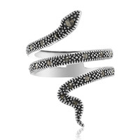 Bague en argent et Marcassite