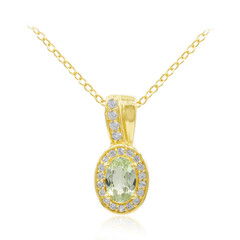 Collier en argent et Grenat Tsavorite