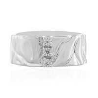 Bague en argent et Zircon