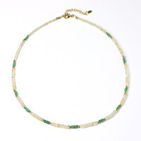 Collier en argent et Opale Welo